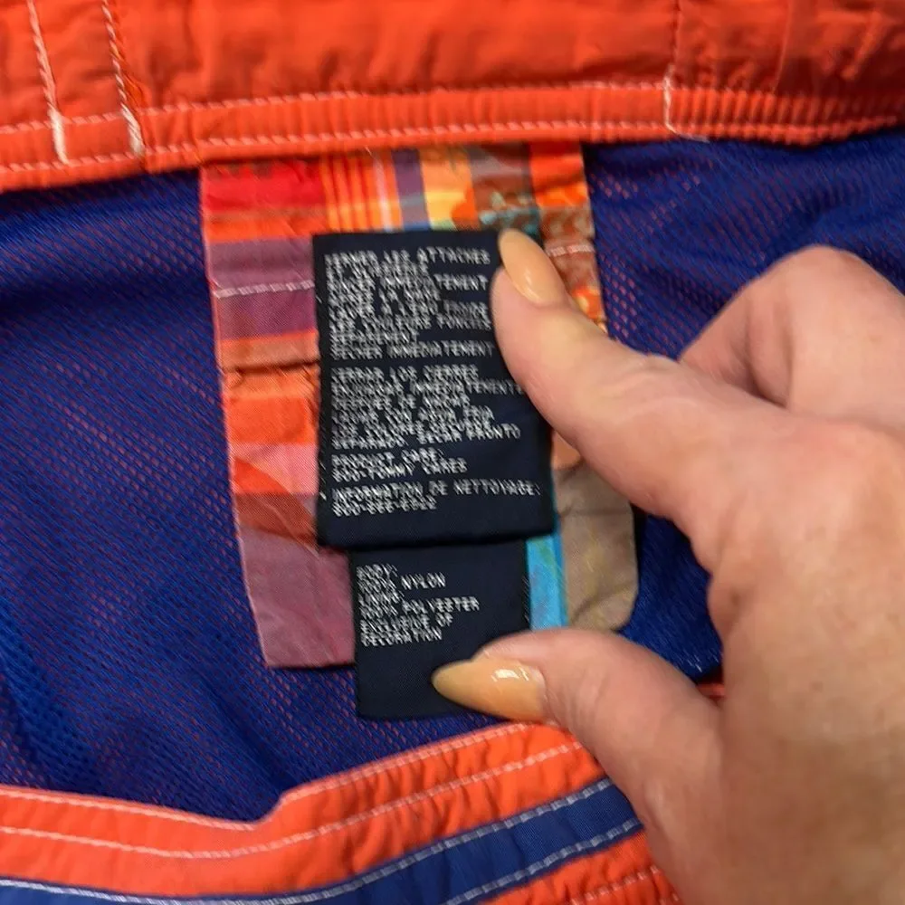Tommy Hilfiger Orange and Yellow Board Shorts